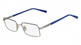 Flexon Fred Eyeglasses Eyeglasses - 426 Cobalt / Steel