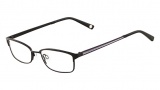 Flexon Vivid Eyeglasses Eyeglasses - 001 Satin Black / Lavender
