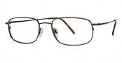 Flexon Magnetics Flx 810 Mag-Set Eyeglasses Eyeglasses - 218 Coffee Brown