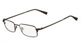 Flexon Magnetics Flx 898 Mag-Set Eyeglasses Eyeglasses - 201 Dark Shiny Brown