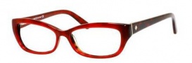 Kate Spade Catalina Eyeglasses Eyeglasses - 0FN1 Red Havana