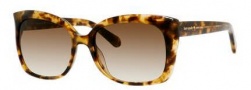 Kate Spade Gardenia/S Sunglasses Sunglasses - 0ESP Camel Tortoise (Y6 Brown Gradient Lens)