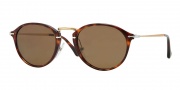 Persol PO3046S Sunglasses Sunglasses - 24/57 Havana / Crystal Brown Polarized