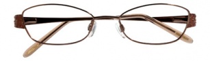 Ellen Tracy Bantry Eyeglasses Eyeglasses - Brown
