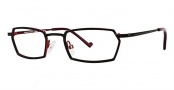 Ogi Kids KM8 Eyeglasses Eyeglasses - 968 Dark Granite / Red