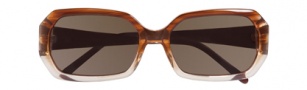 Ellen Tracy Kenya Sunglasses Sunglasses - Brown Fade