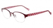 Lucky Brand Coastal Eyeglasses Eyeglasses - Burgundy