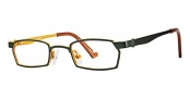 Ogi Kids OK65 Eyeglasses Eyeglasses - 1126 Dark Olive / Dark Mustard
