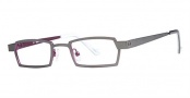 Ogi Kids OK66 Eyeglasses Eyeglasses - 1199 Gunmetal / Deep Plum