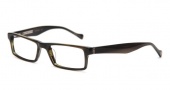 Lucky Brand Rigby Eyeglasses Eyeglasses - Olive Horn