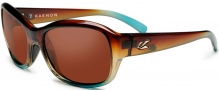 Kaenon Maya Sunglasses Sunglasses - Tobacco Denim / Polarized C12 Lenses