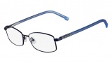 Lacoste L2163 Eyeglasses Eyeglasses - 424 Satin Blue