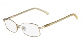 Lacoste L2163 Eyeglasses Eyeglasses - 714 Satin Gold