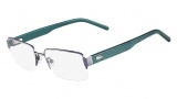 Lacoste L2164 Eyeglasses Eyeglasses - 466 Petroleum / Green Temple