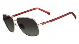 Lacoste L146S Sunglasses Sunglasses - 045 Silver / Red