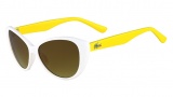 Lacoste L3602S Sunglasses Sunglasses - 105 White / Yellow