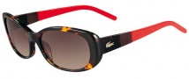 Lacoste L628S Sunglasses Sunglasses - 214 Havana / Red