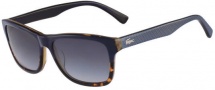 Lacoste L709S Sunglasses Sunglasses - 424 Blue Temple / Havana Gradient Front