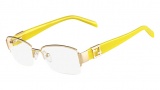 Fendi F1016R Eyeglasses Eyeglasses - 714 Shiny Gold / Yellow