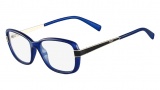 Fendi F1038 Eyeglasses Eyeglasses - 442 Blue / Black Temple