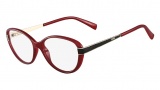 Fendi F1040 Eyeglasses Eyeglasses - 604 Dark Red / Black