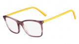 Fendi F946 Eyeglasses Eyeglasses - 513 Striped Purple / Yellow