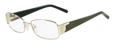Fendi F964 Eyeglasses Eyeglasses - 714 Gold / Green