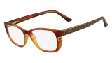 Fendi F998 Eyeglasses Eyeglasses - 218 Light Havana