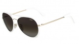 Fendi FS 5218L Sunglasses Sunglasses - 714 Gold / White