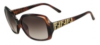 Fendi FS 5265R Sunglasses Sunglasses - 238 Havana