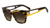 Fendi FS 5276 Sunglasses Sunglasses - 211 Striped Coffee