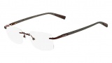 Nautica N3005/1 Eyeglasses Eyeglasses - 259 Satin Brown