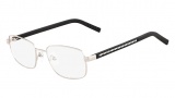 Nautica N6360 Eyeglasses Eyeglasses - 703 Shiny Palladium / Black