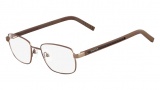 Nautica N6360 Eyeglasses Eyeglasses - 720 Shiny Bronze / Brown