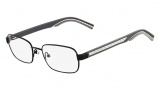 Nautica N6371 Eyeglasses Eyeglasses - 742 Shiny Black / Grey