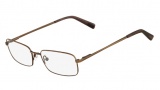 Nautica N7160 Eyeglasses Eyeglasses - 246 Coffee