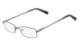 Nautica N7161 Eyeglasses Eyeglasses - 032 Shiny Gunmetal