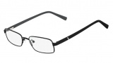 Nautica N7207 Eyeglasses Eyeglasses - 010 Satin Black