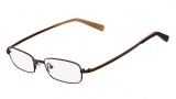 Nautica N7211 Eyeglasses Eyeglasses - 006 Satin Brown