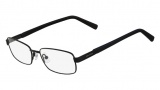 Nautica N7218 Eyeglasses Eyeglasses - 010 Satin Black