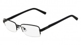 Nautica N7219 Eyeglasses Eyeglasses - 010 Satin Black