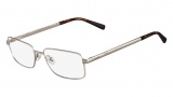 Nautica N7222 Eyeglasses Eyeglasses - 045 Shiny Silver