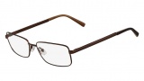 Nautica N7222 Eyeglasses Eyeglasses - 200 Dark Brown