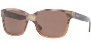 DKNY DY4096 Sunglasses Sunglasses - 357473 Havana Brown / Brown