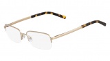 Nautica N7232 Eyeglasses Eyeglasses - 068 Brushed Light Golden