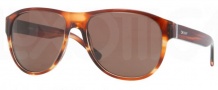 DKNY DY4097 Sunglasses Sunglasses - 357873 Striped Honey / Brown