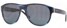 DKNY DY4097 Sunglasses Sunglasses - 357987 Striped Blue / Grey