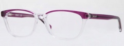 DKNY DY4636 Eyeglasses Eyeglasses - 3598 Top Cyclamen on Transparent