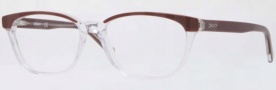 DKNY DY4636 Eyeglasses Eyeglasses - 3600 Top Brown on Transparent