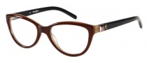 Guess by Marciano GM161 Eyeglasses Eyeglasses - BRNAMB: Brown Amber